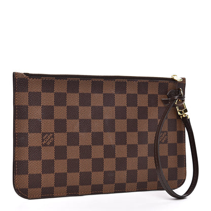 Louis Vuitton Damier Ebene Neverfull MM GM Pochette 2 of 6