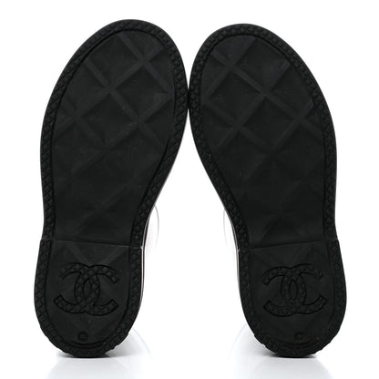 Chanel Caoutchouk CC High Boots 36 Black 5 of 9
