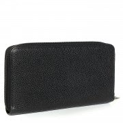 Caviar Large Timeless CC Zip Around Wallet Black
