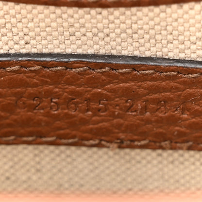 Gucci New Denim GG Monogram Dollar Calfskin Mini Horsebit 1955 Crossbody Bag Blue Tea Cuir Epilog 7 of 14