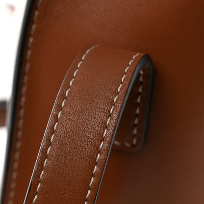Celine Smooth Calfskin Cuir Triomphe Folco Crossbody Bag Tan 12 of 12