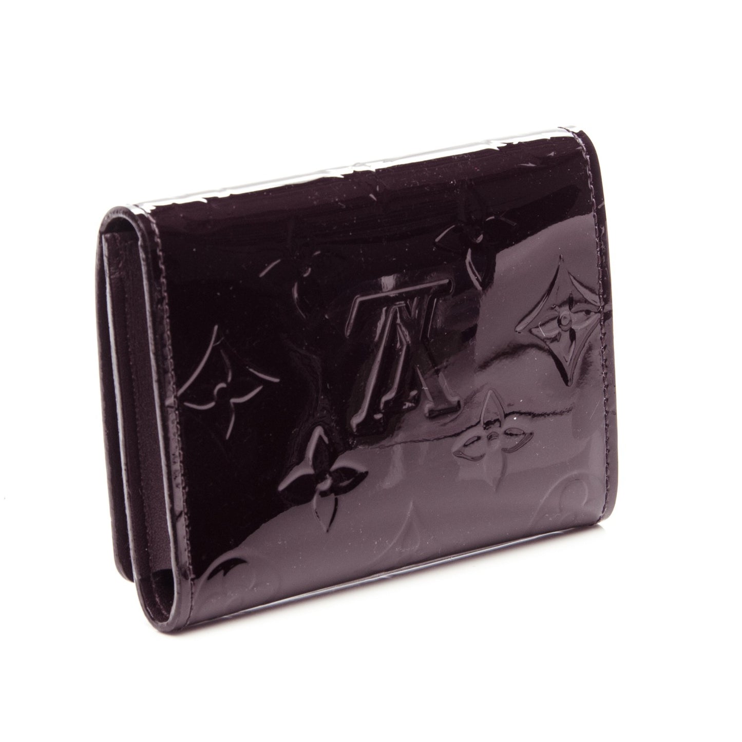 Vernis Business Card Holder Amarante
