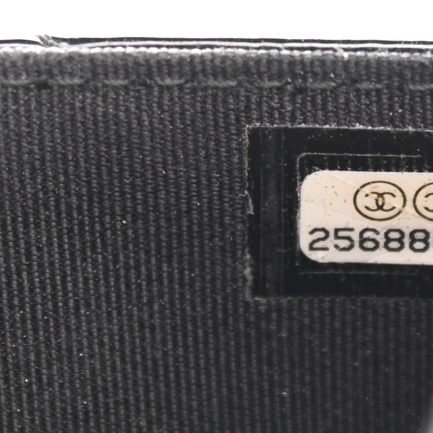 Chanel Patent Quilted Wallet On Chain WOC Black 8 of 13