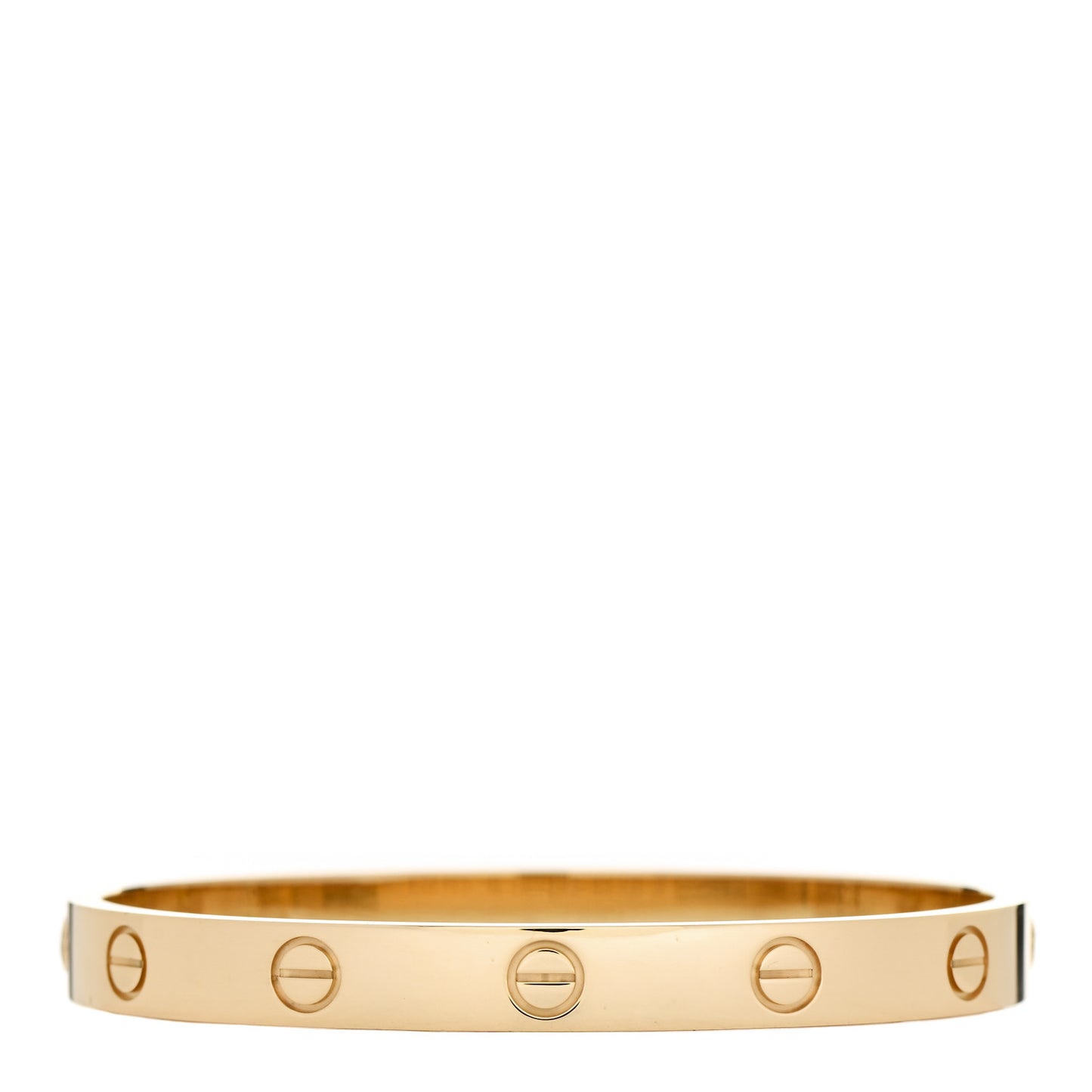 18K Yellow Gold LOVE Bracelet 16