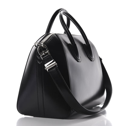 Givenchy Shiny Lord Calfskin Medium Antigona Black 3 of 9
