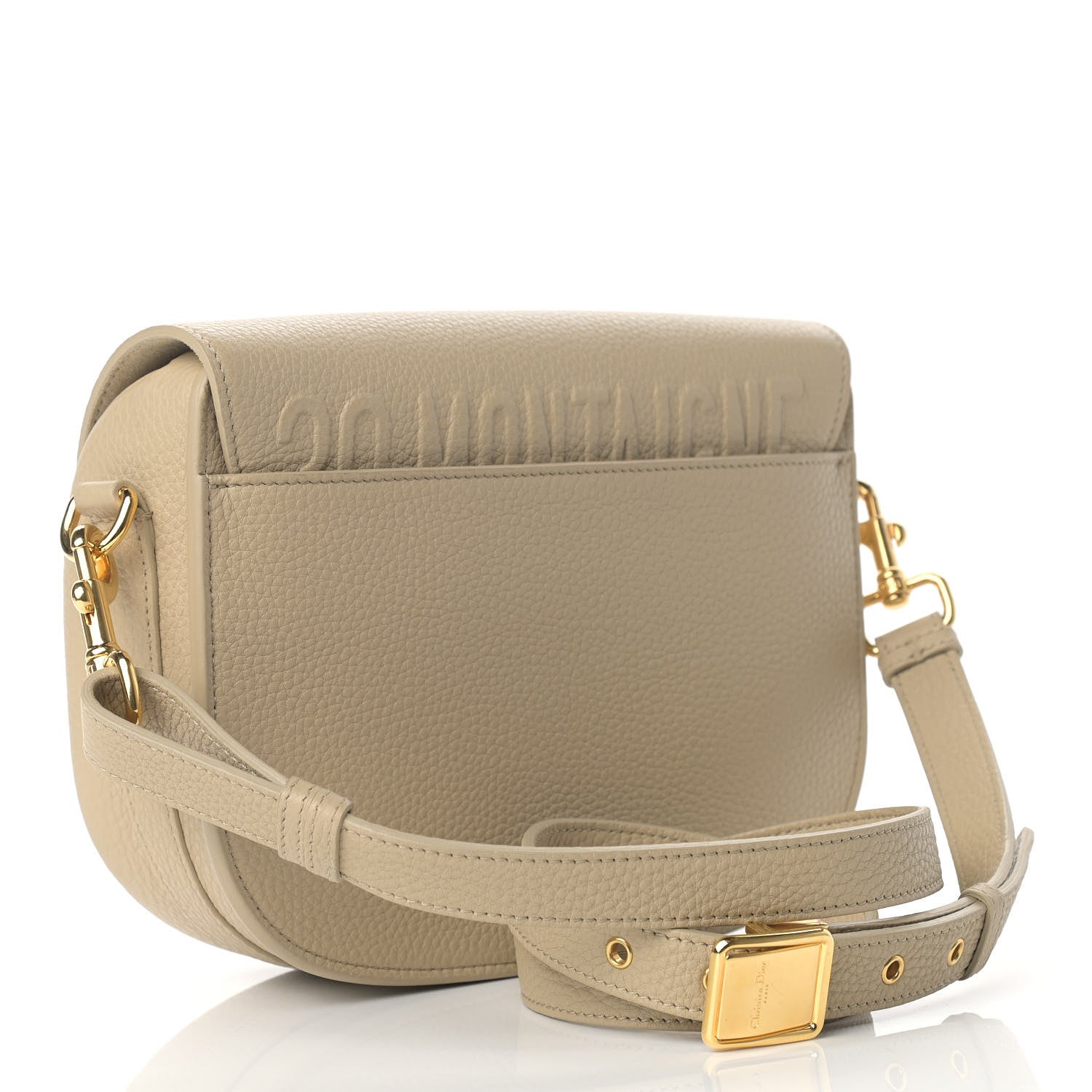 Christian Dior Grained Calfskin Medium Bobby Flap Beige 3 of 8