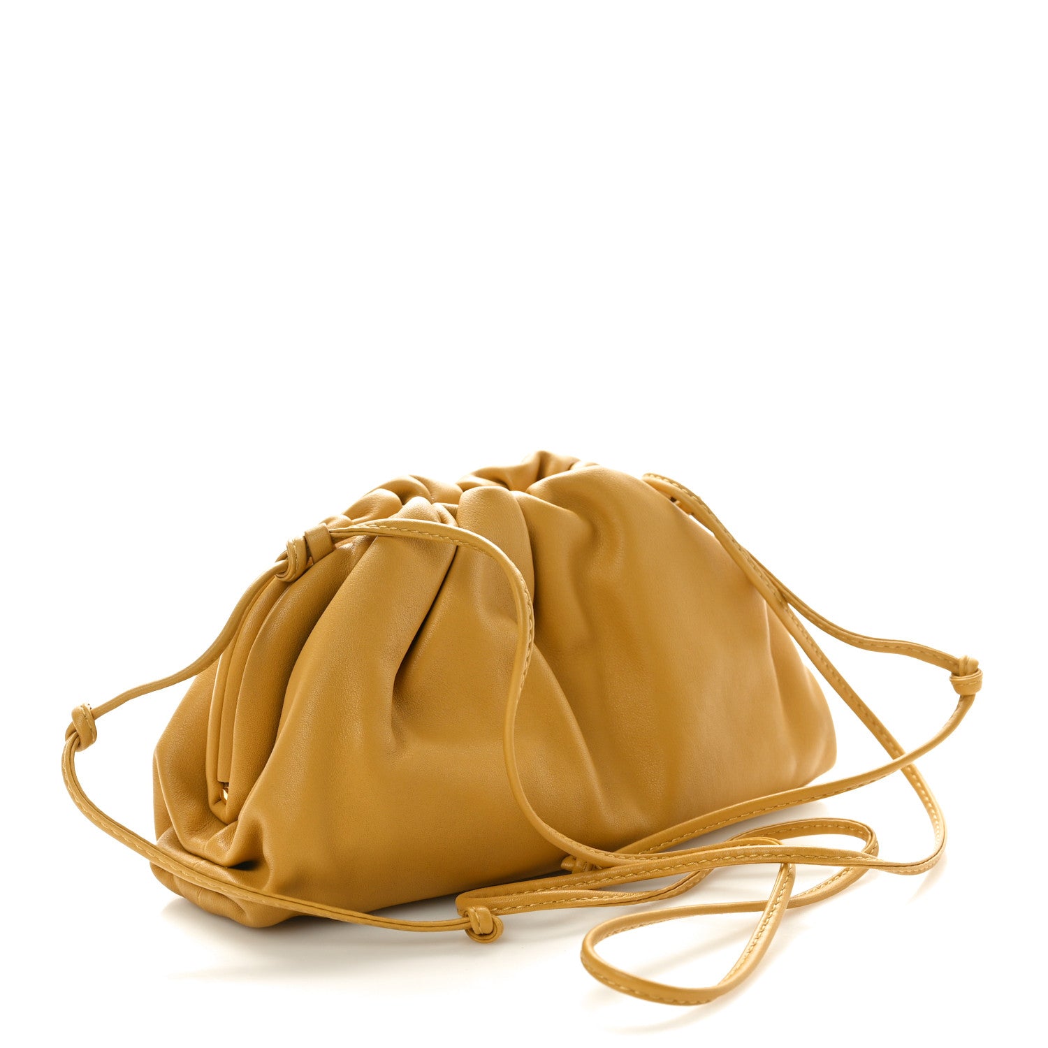 Bottega Veneta Butter Calfskin The Mini Pouch Butterscotch 2 of 10
