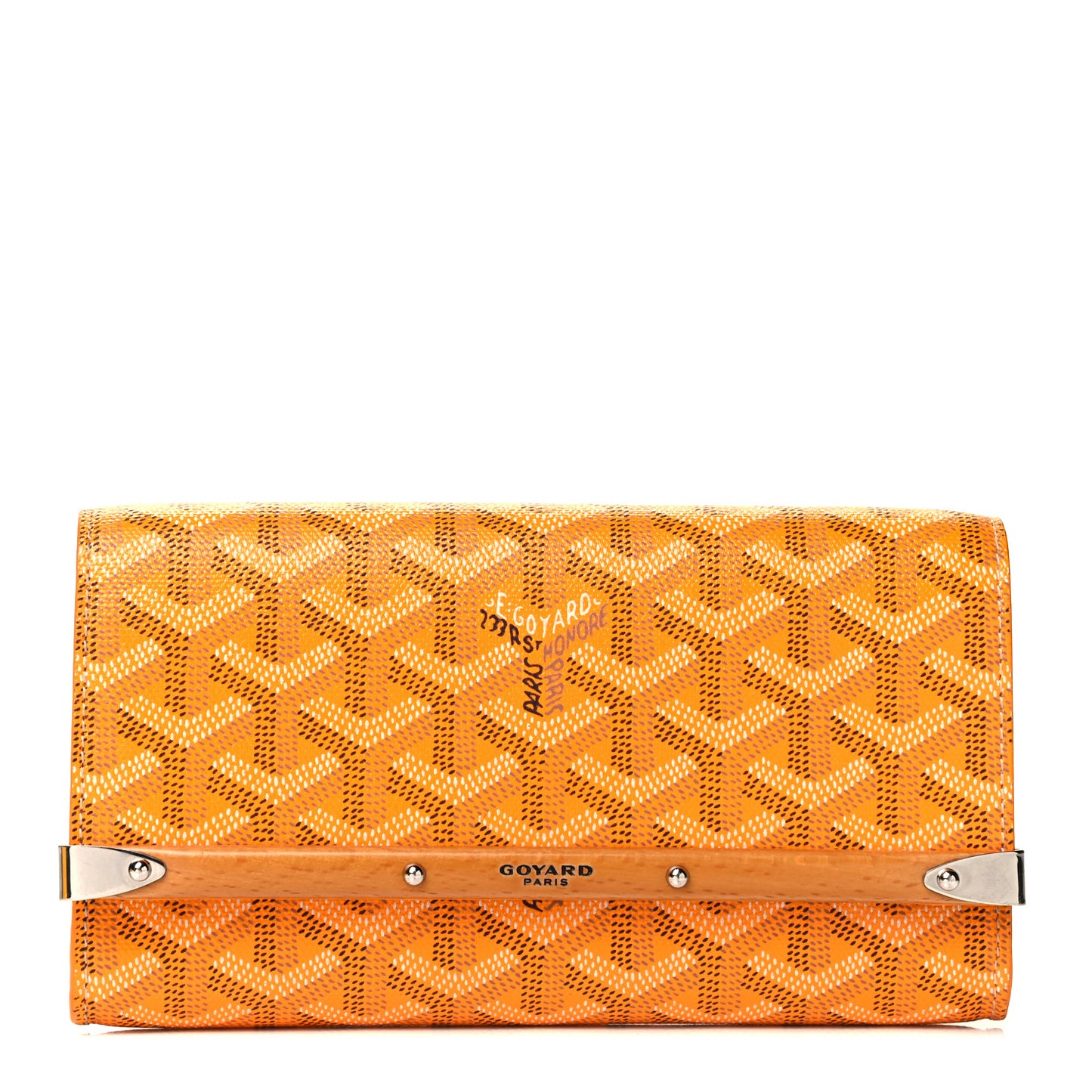 Goyardine Monte Carlo Mini Phone Case Yellow