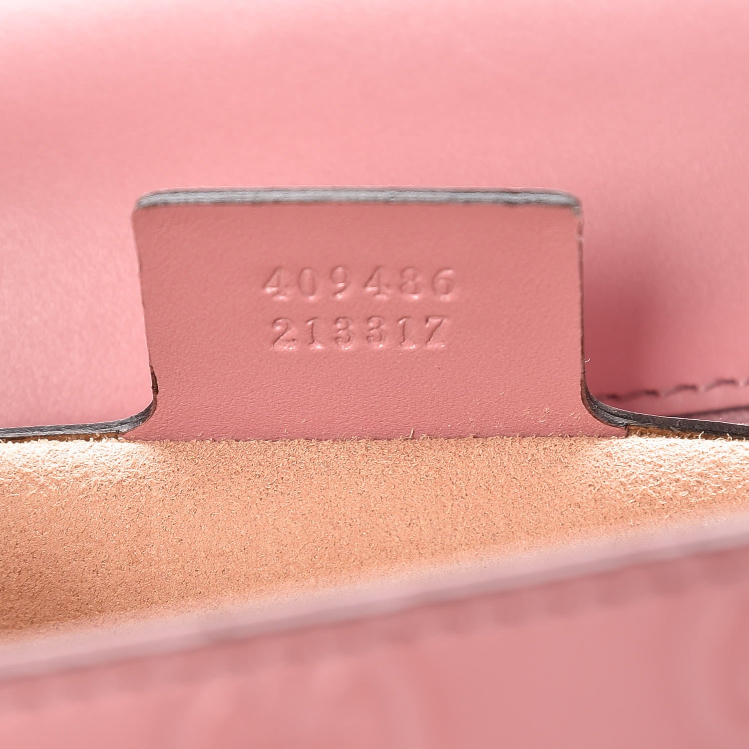 Gucci Guccissima Signature Medium Padlock Shoulder Bag Rose Baby Candy 9 of 9