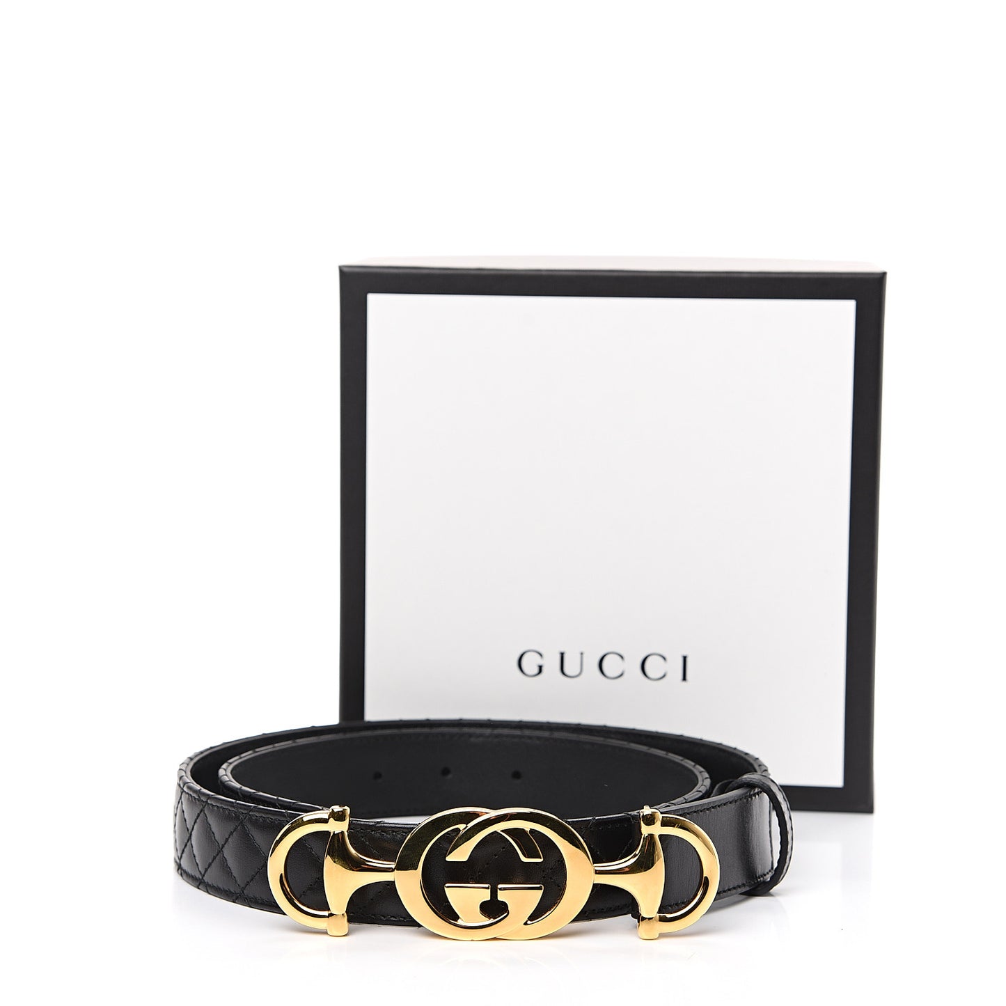 Calfskin Trapuntata Zumi 30mm Belt 85 34 Black