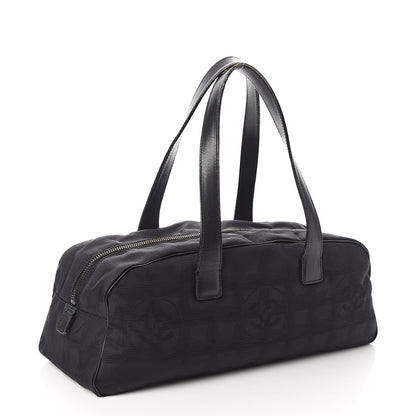 Chanel Nylon Travel Bowler Black 3 of 15