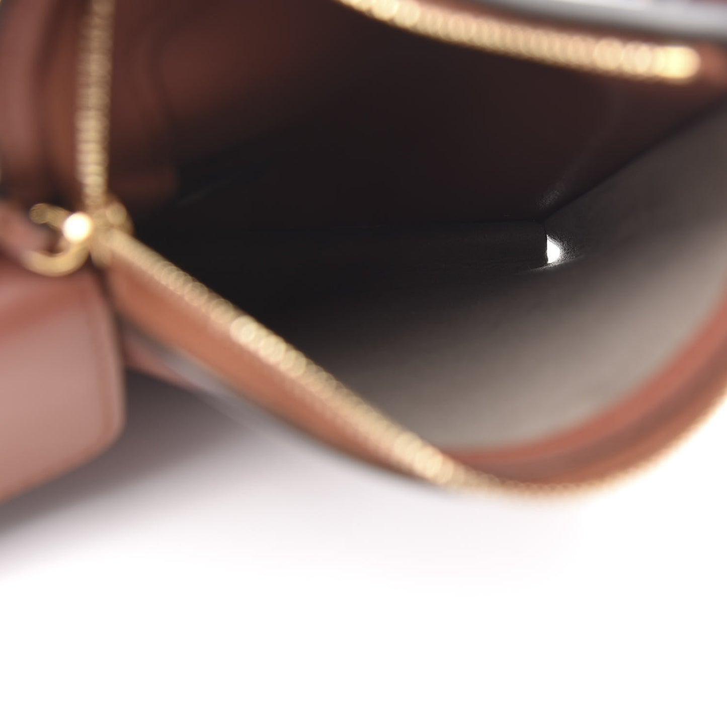 Vitello Grace Matte Mini 3 Pocket Mini Crossbody Bag Rust