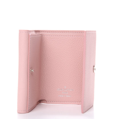 Louis Vuitton Calfskin Lockmini Wallet Rose Ballerine 5 of 7