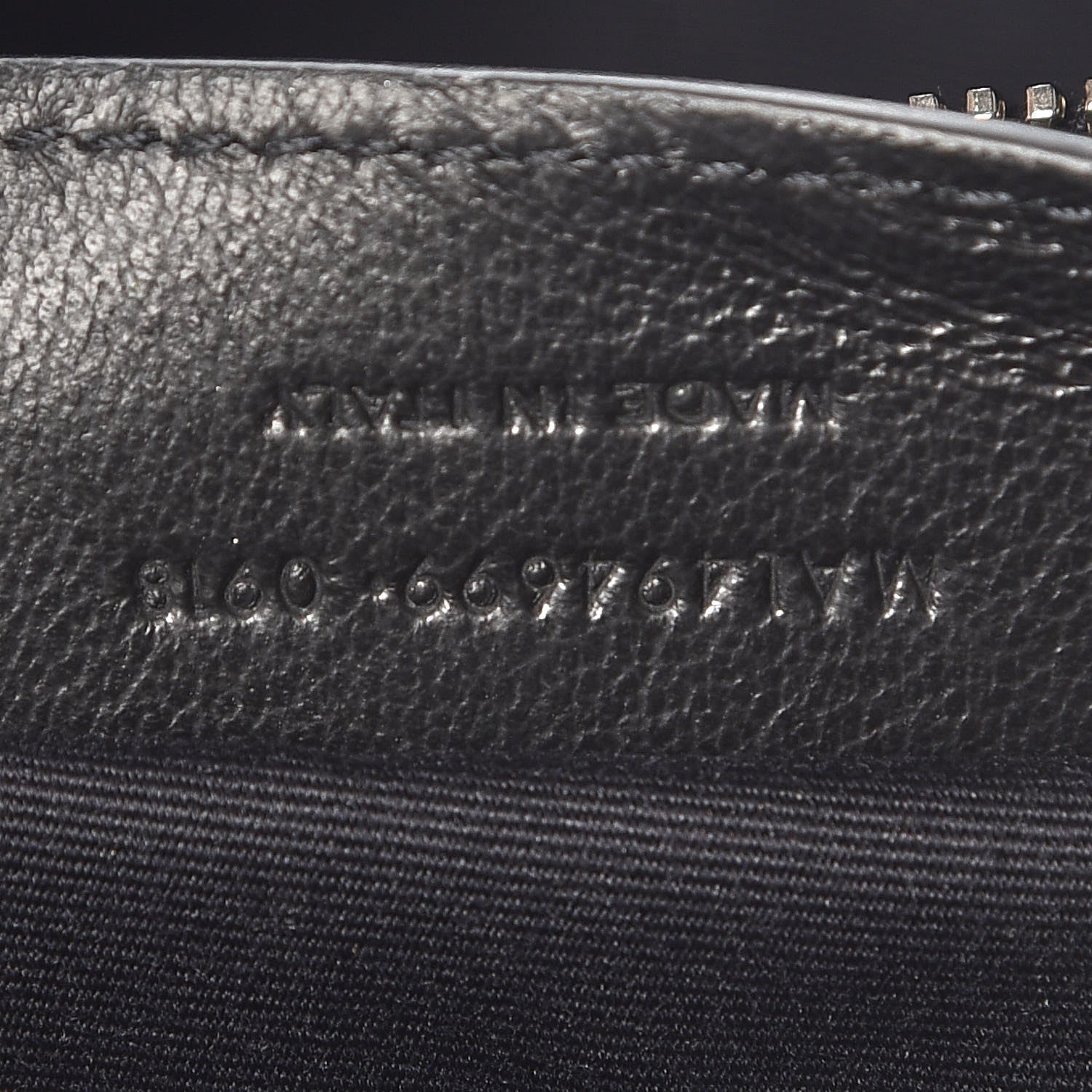 Saint Laurent Calfskin Y Quilted Monogram Small Loulou Chain Satchel Black 8 of 8