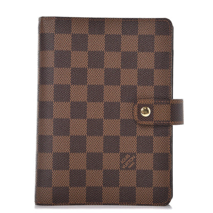 Louis Vuitton Damier Ebene Medium Ring Agenda Cover 1 of 7
