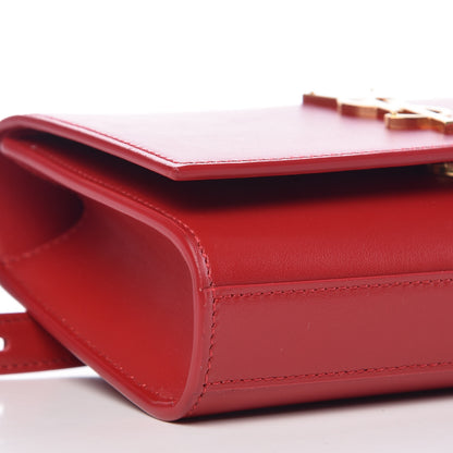 Saint Laurent Smooth Calfskin Monogram Kate Belt Bag Red 7 of 8