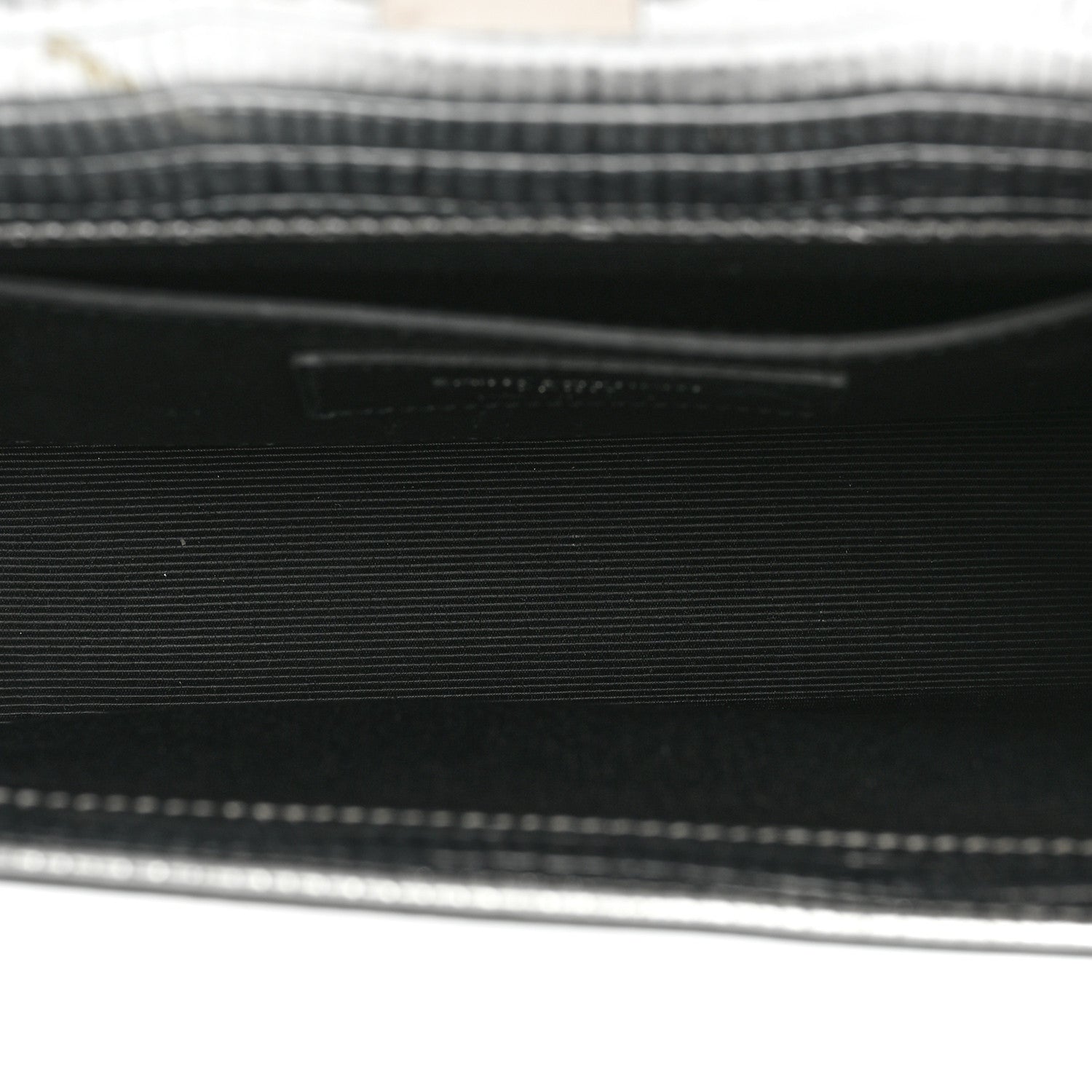 Saint Laurent Metallic Calfskin Lizard Embossed Small Classic Monogram Kate Tassel Satchel Silver 5 of 14