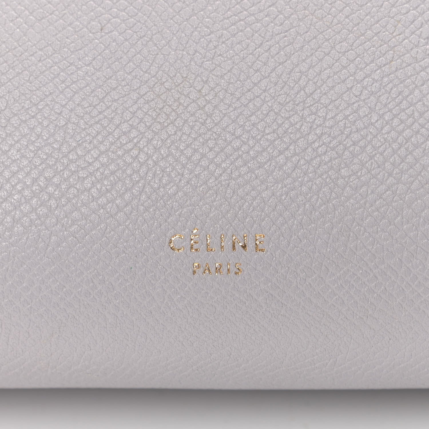 Celine Grained Calfskin Micro Belt Bag Pearl Blue 8 of 13