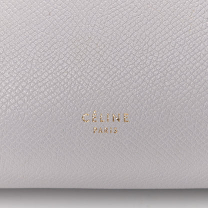 Celine Grained Calfskin Micro Belt Bag Pearl Blue 8 of 13