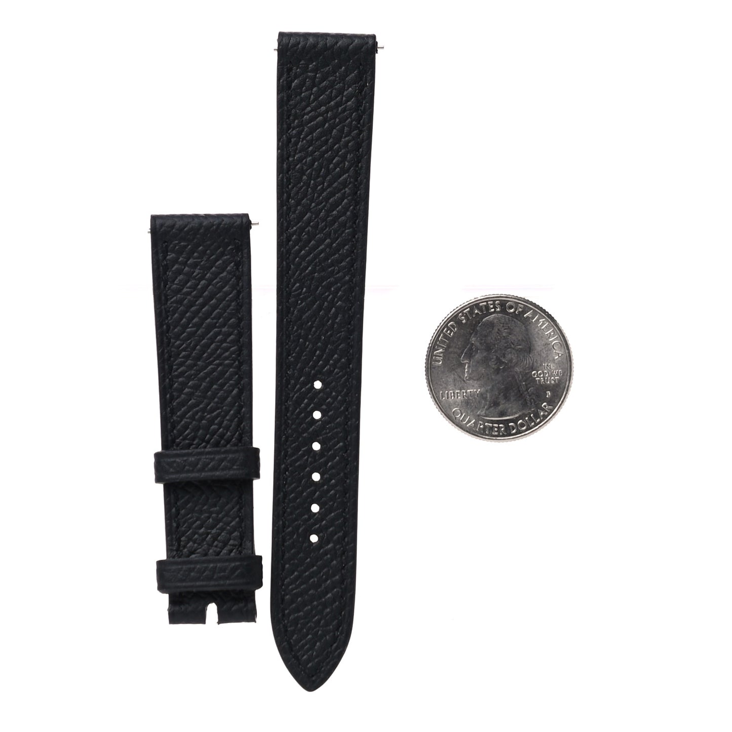Epsom Heure H Watch 21mm Strap Black