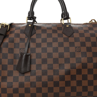 Louis Vuitton Damier Ebene Speedy Bandouliere 35 8 of 11
