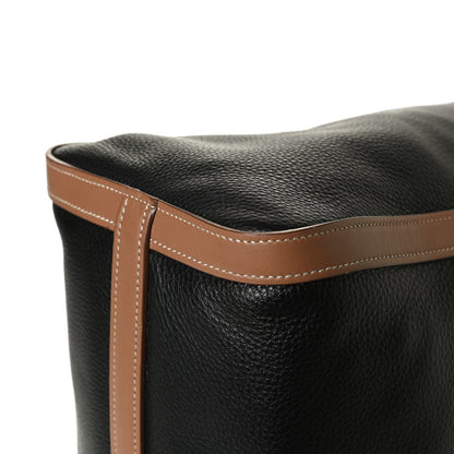 Prada Vitello Phenix Shopping Tote Black Caramel 10 of 12