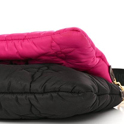 Louis Vuitton Econyl Monogram Pillow Maxi Multi Pochette Accessories Black Fuchsia 11 of 11