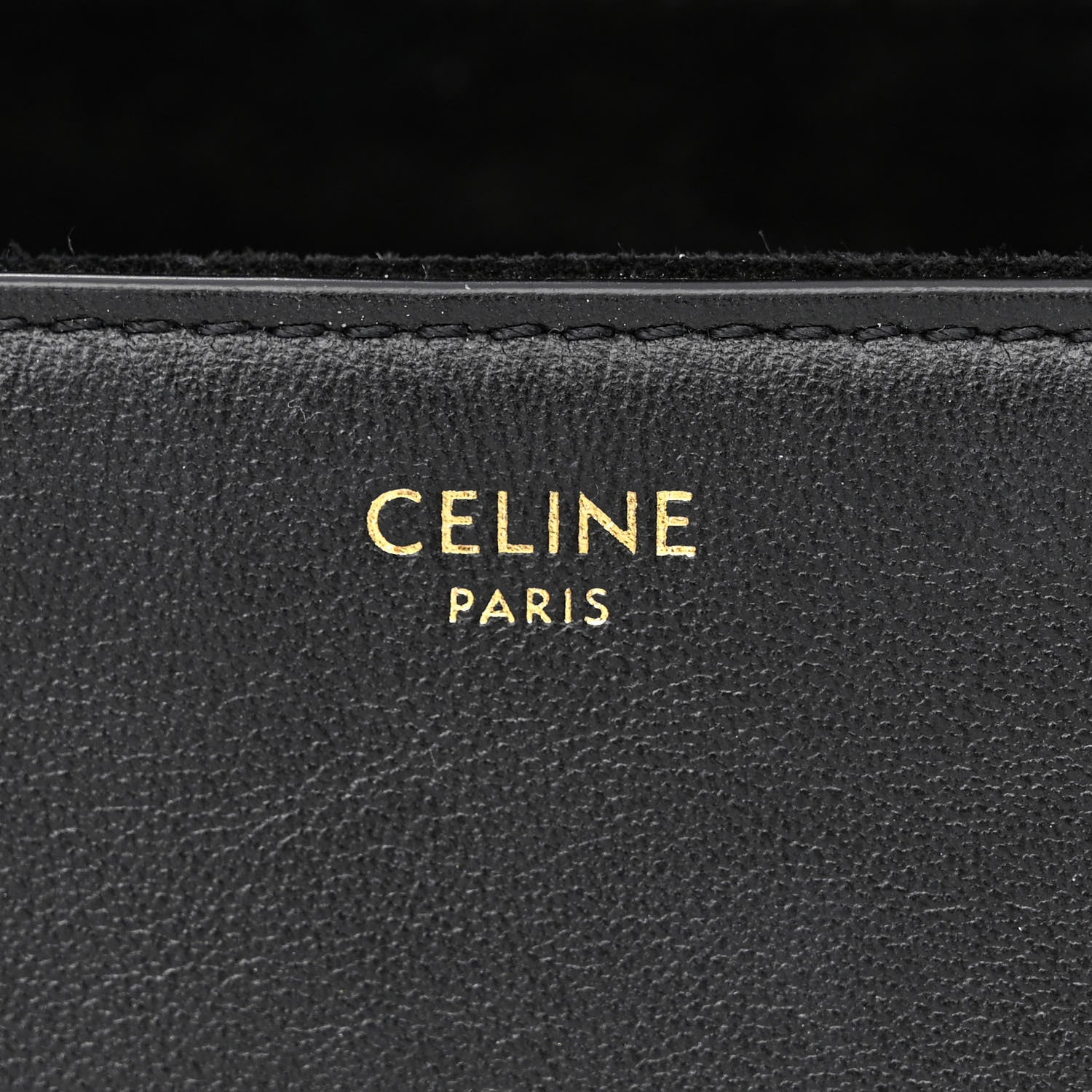 Celine Smooth Calfskin Teen 16 Crossbody Bag Black 6 of 11