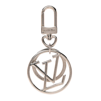 Louis Vuitton LV Circle Bag Charm Key Holder Silver 1 of 6