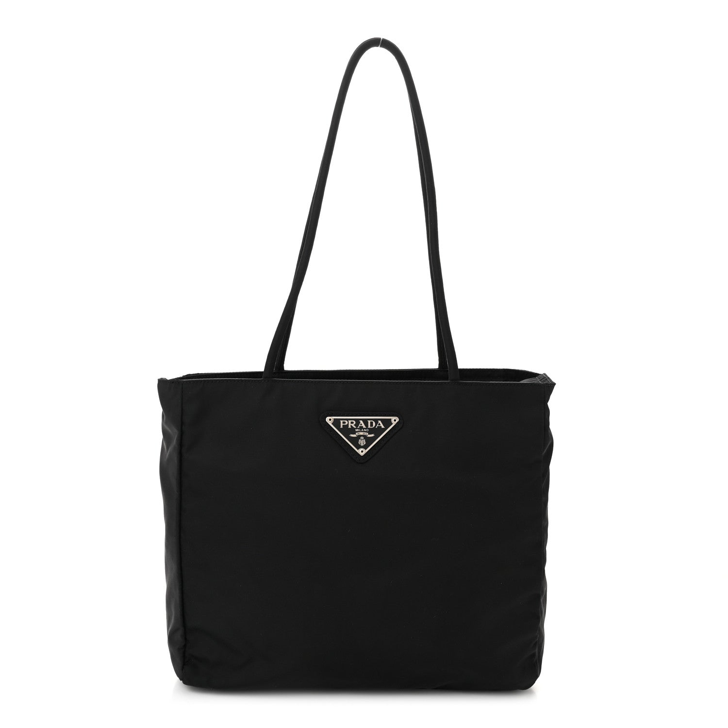 Prada Tessuto Nylon Shoulder Bag Black 1 of 11