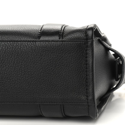 Marc Jacobs Grained Calfskin Small The Tote Bag Black 9 of 11