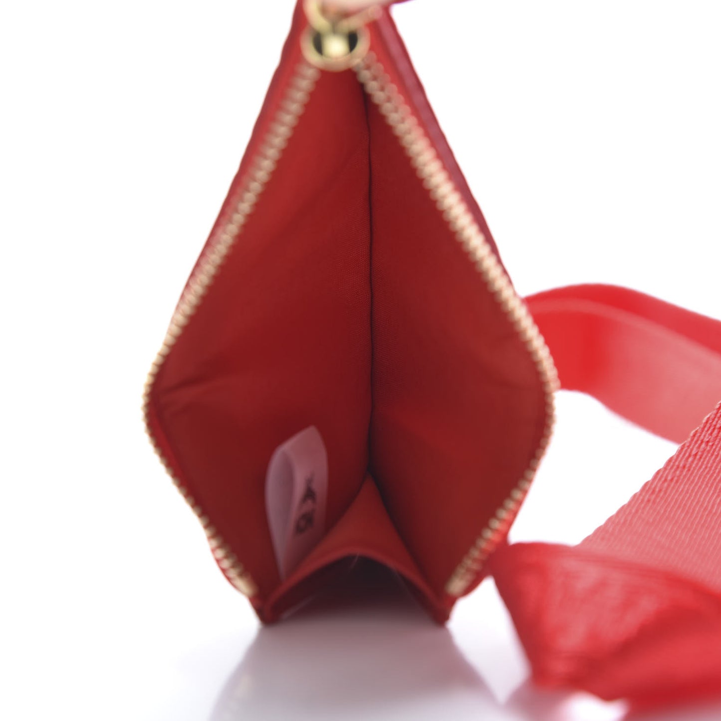 Skyoptic Visetos Spectrum Diamond Neck Strap Card Case Holder Cognac