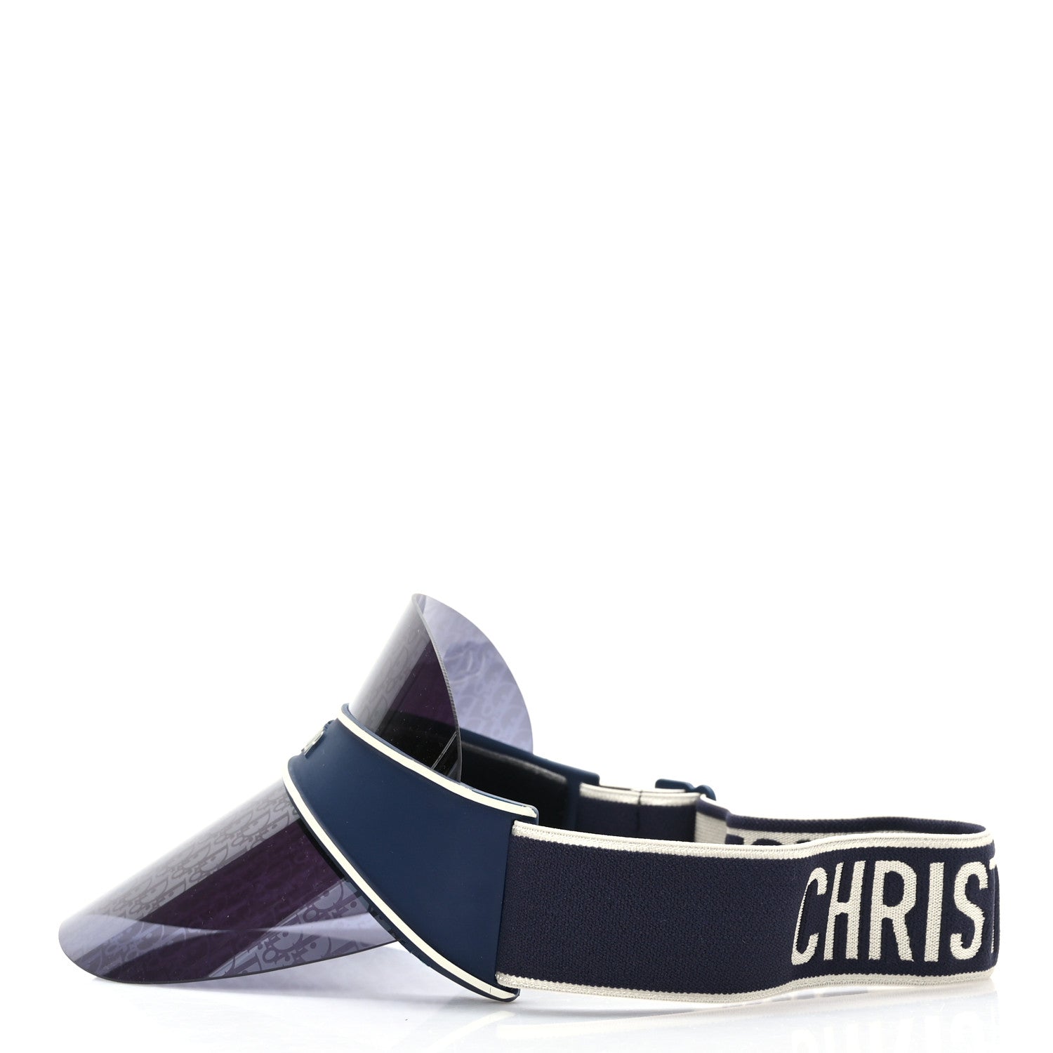 Christian Dior Oblique DiorClub V1U Sun Visor Blue 4 of 7