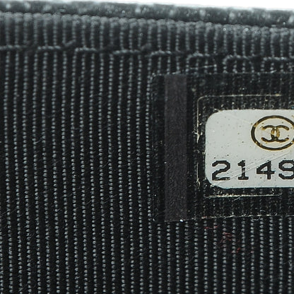 Chanel Caviar Quilted Wallet On Chain WOC Black 8 of 9