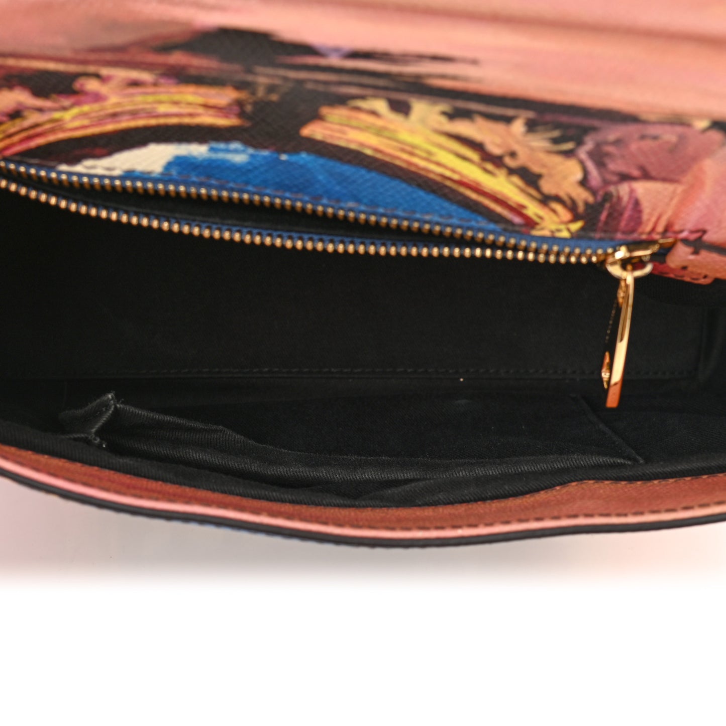 Dauphine Roma Printed Medium Miss Sicily Satchel Multicolor