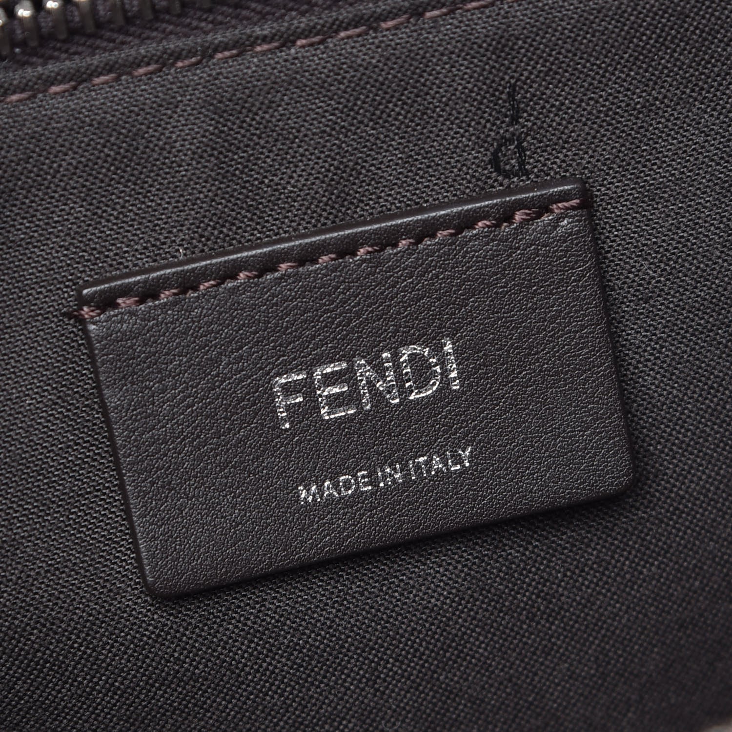 Fendi Vitello Dolce 4 Color Large By The Way Boston Bag Terra di Siena Multicolor 9 of 13
