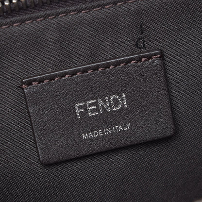 Fendi Vitello Dolce 4 Color Large By The Way Boston Bag Terra di Siena Multicolor 9 of 13