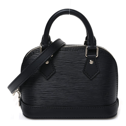 Louis Vuitton Epi Alma Nano Black 1 of 9