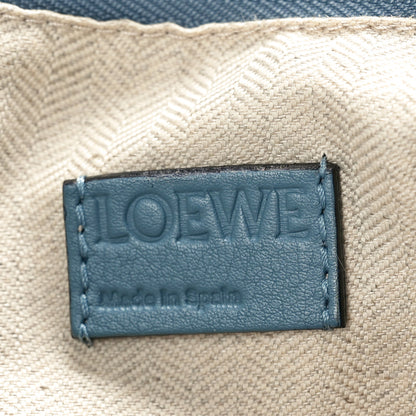 Loewe Calfskin Small Puzzle Bag Stone Bue 6 of 9