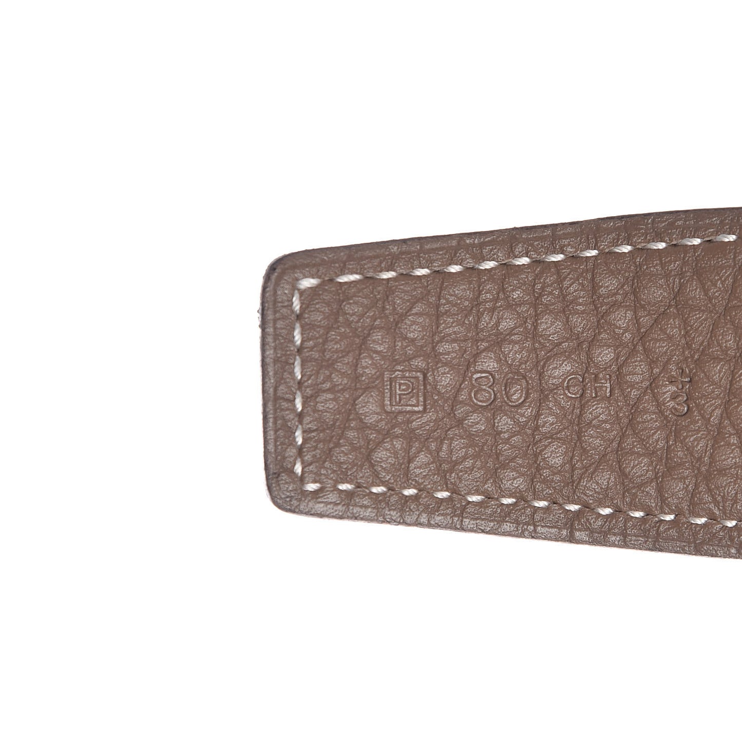 Box Togo 32mm Collier De Chien CDC Belt 80 Black Etoupe