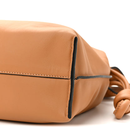 Loewe Nappa Calfskin Medium Flamenco Knot Clutch Warm Desert 29 of 31