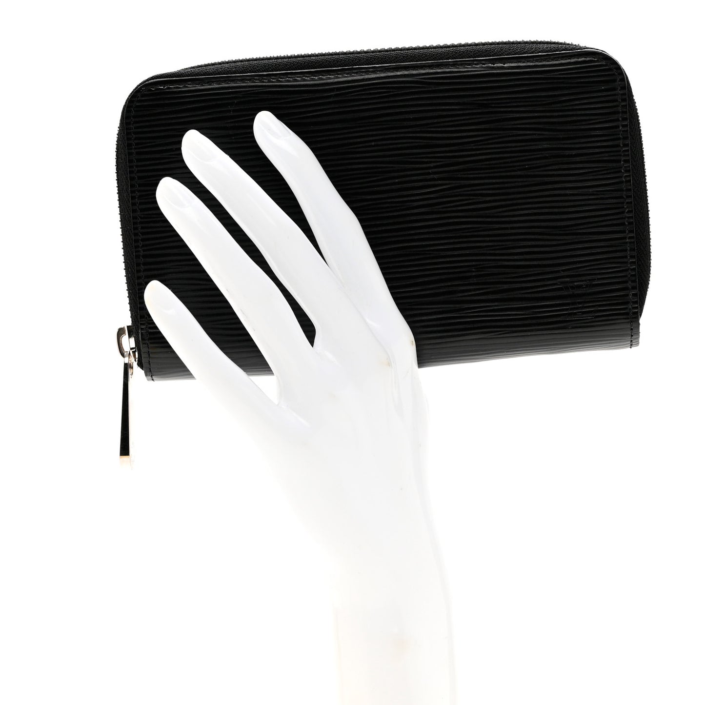 Epi Zippy Compact Wallet Black