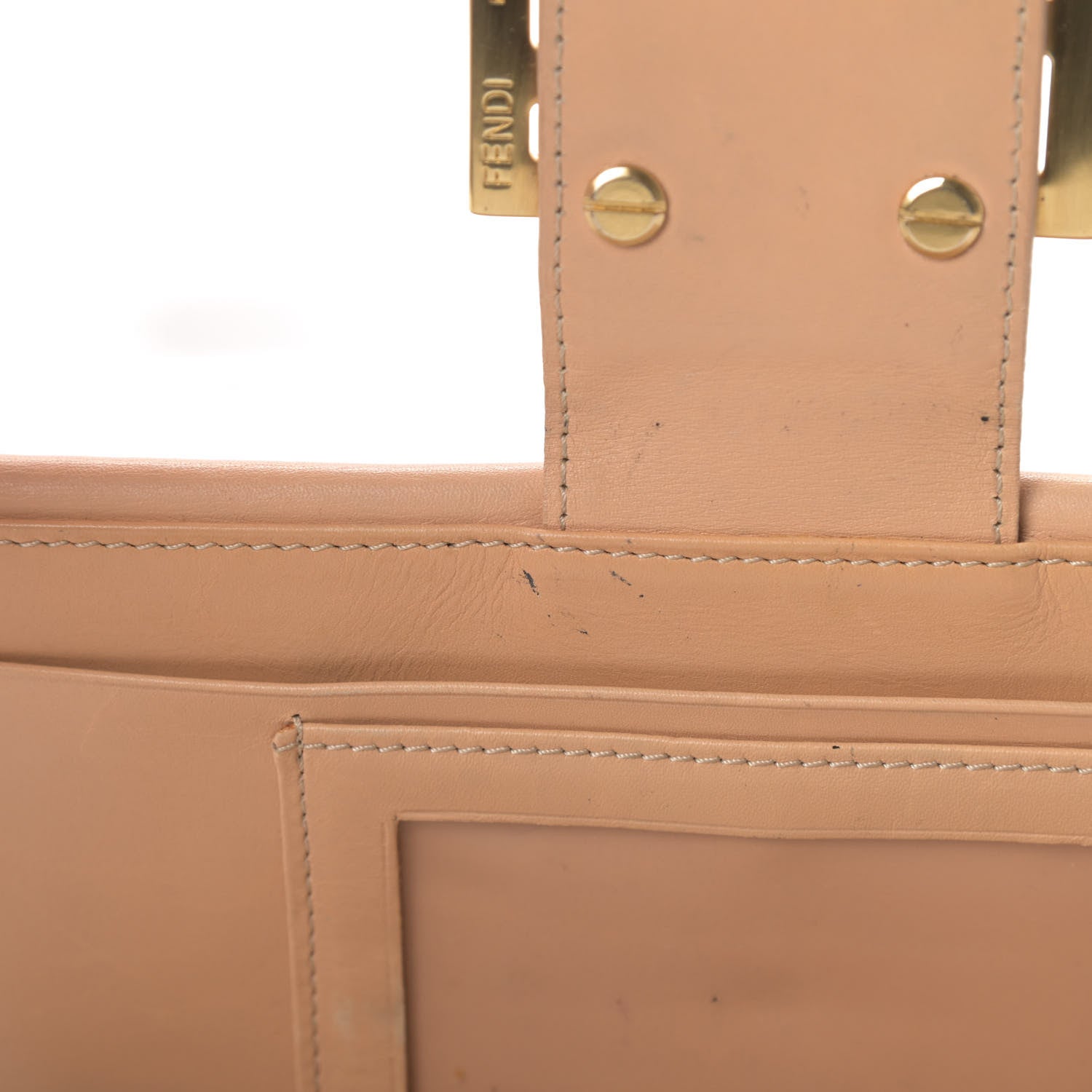 Fendi Zucchino Forever Continental Wallet Beige 9 of 15
