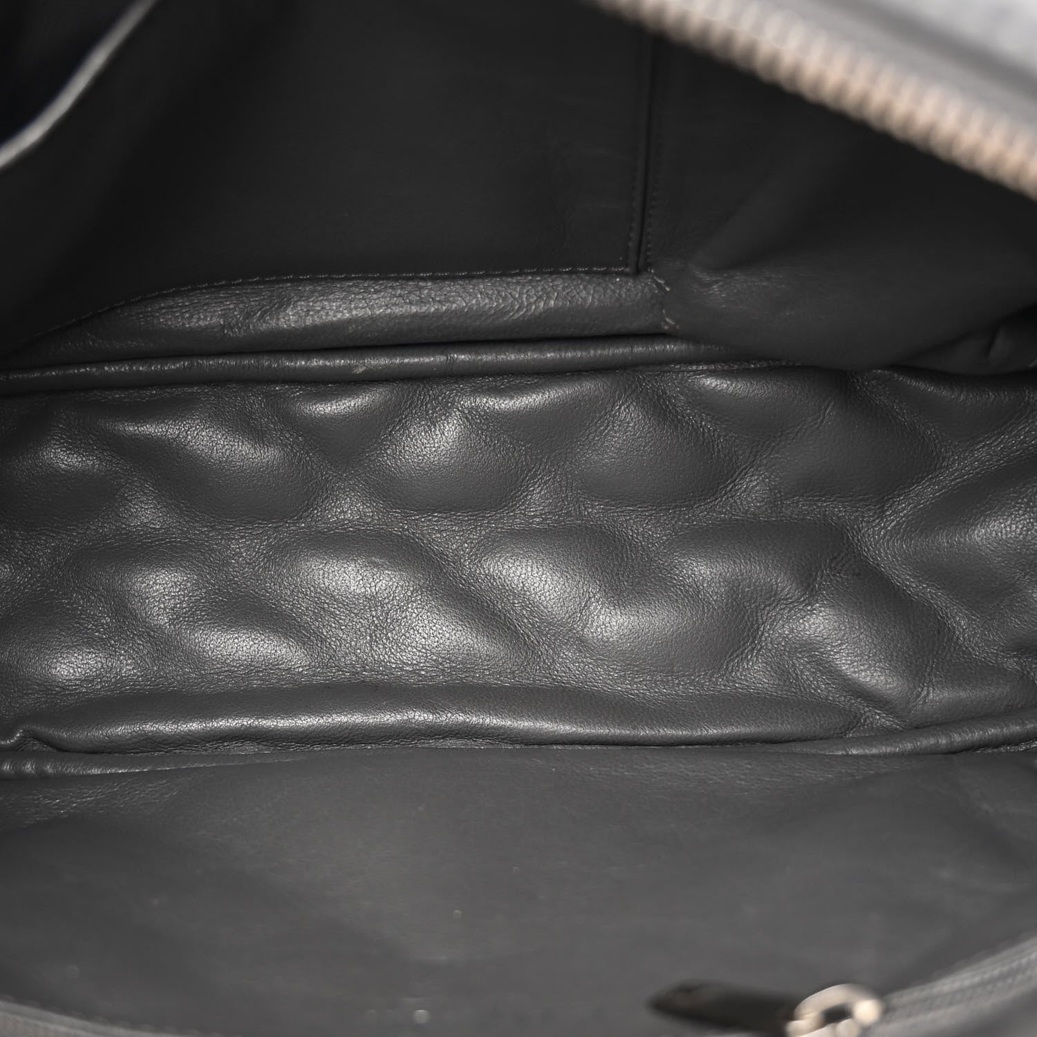 Chanel Aged Calfskin Quilted Medium Reissue Camera Case Grey 5 of 12