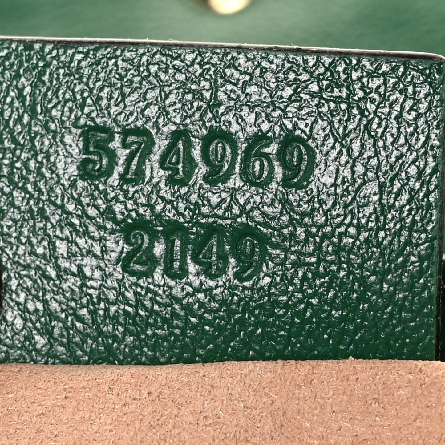 Azalea Calfskin Enamel Matelasse Diagonal Super Mini Torchon GG Marmont Shoulder Bag New Shamarock Emerald