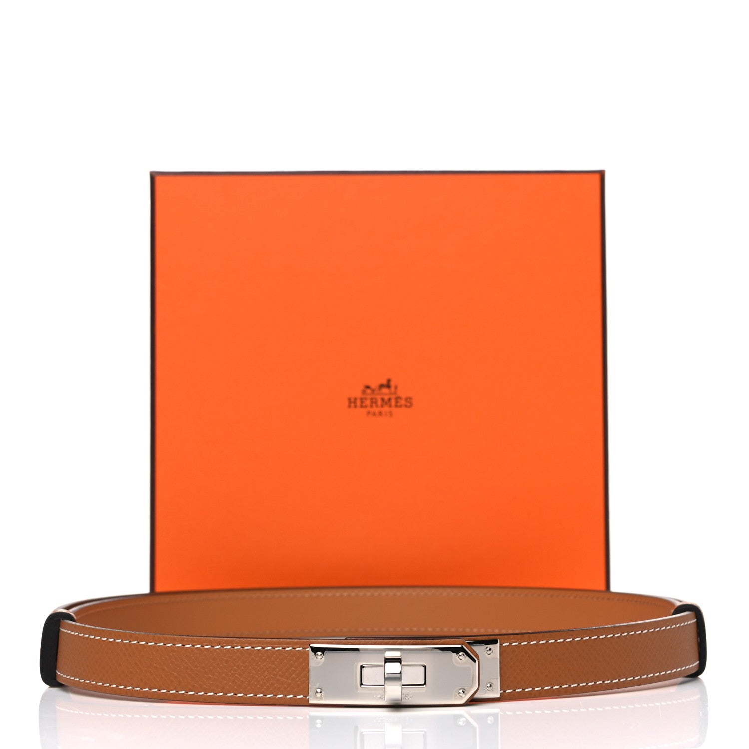 Hermes Epsom Kelly Belt Gold 6 of 6