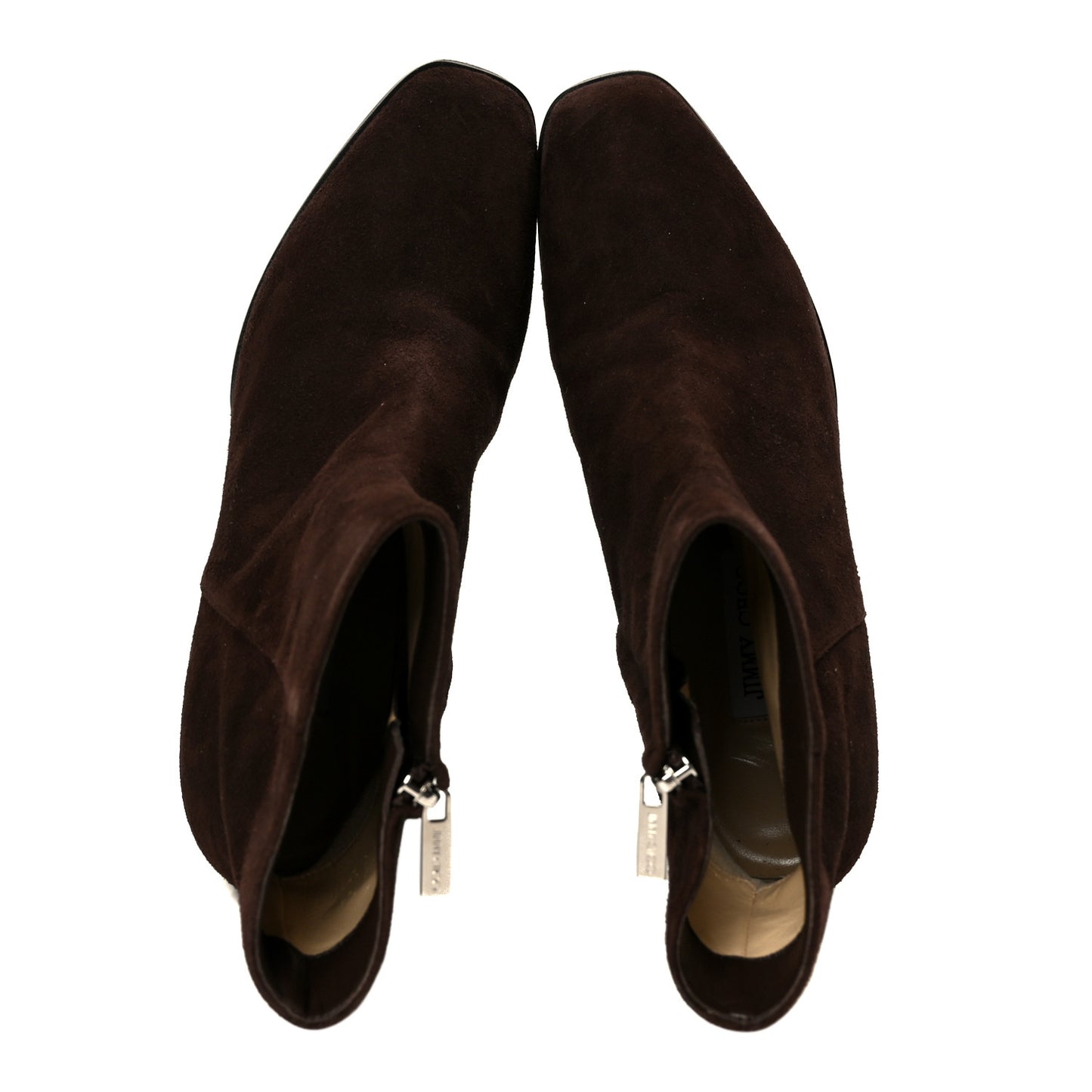 Suede Linne Ankle Boots 39 Brown