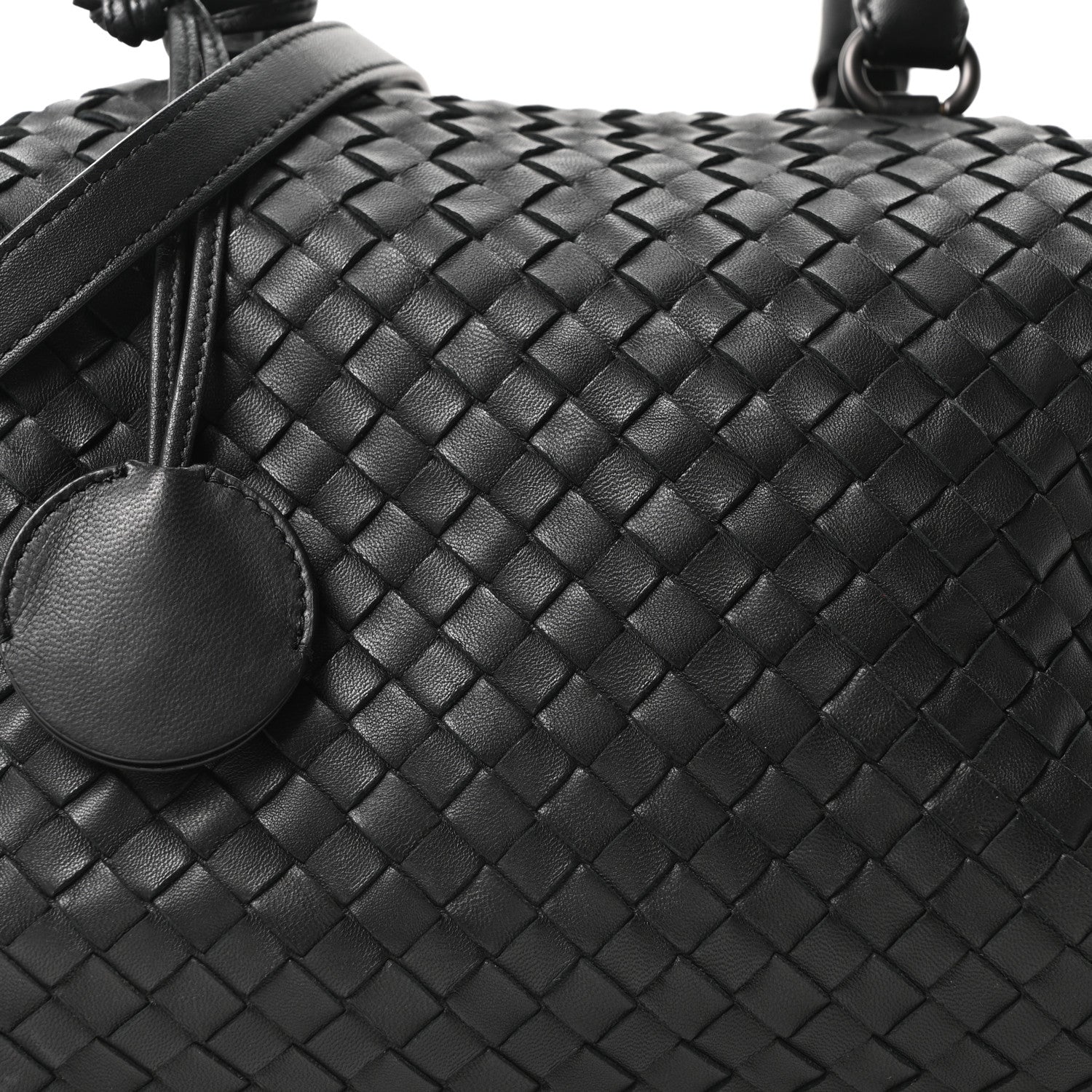 Bottega Veneta Nappa Intrecciato Boston Black 8 of 10