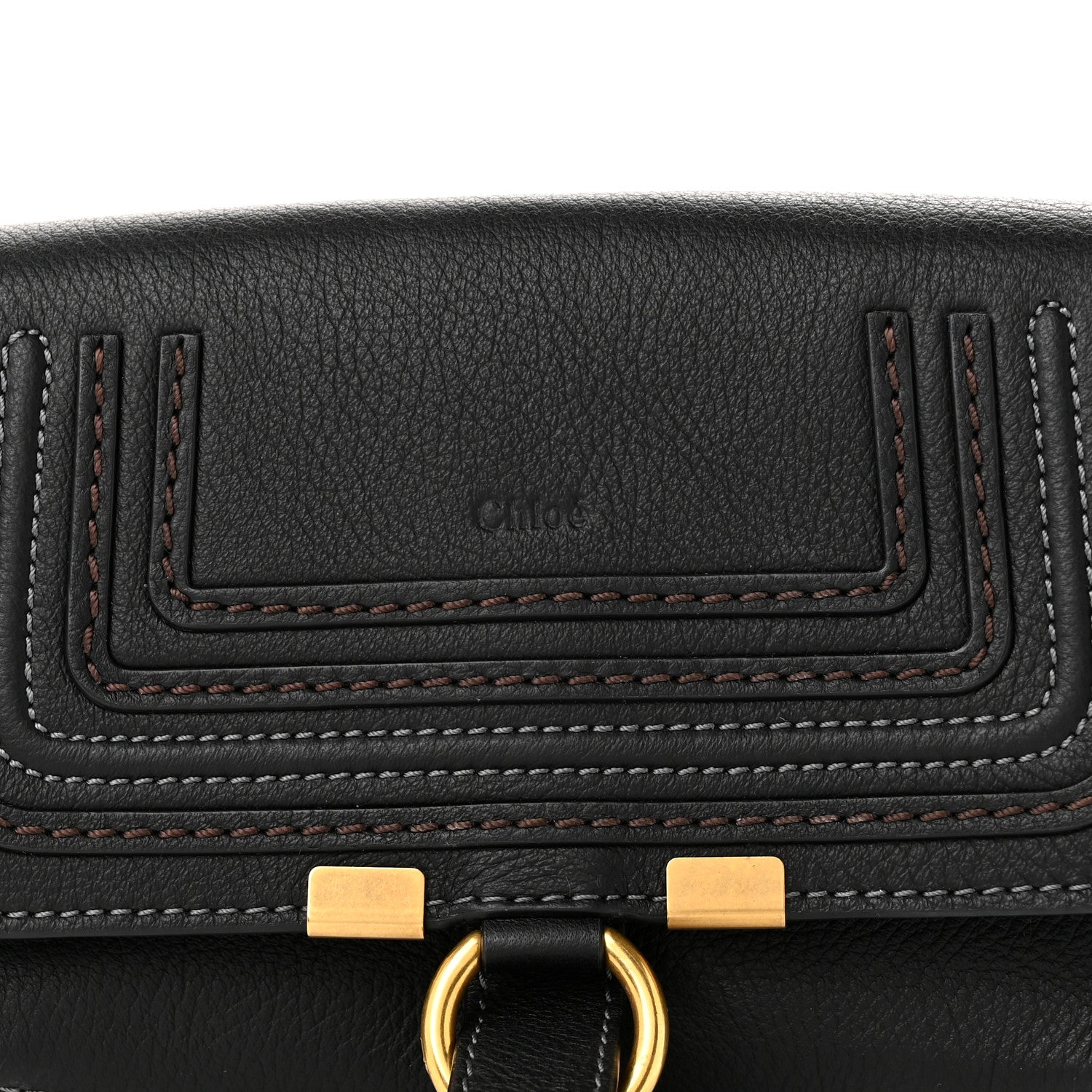 Chloe Calfskin Marcie Convertible Belt Bag Black 7 of 9