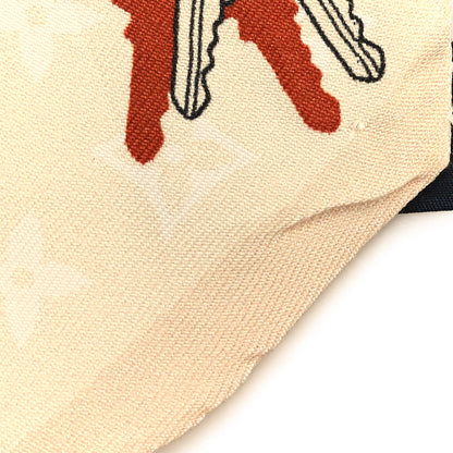Louis Vuitton Silk Monogram Confidential BB Bandeau Orange 4 of 4